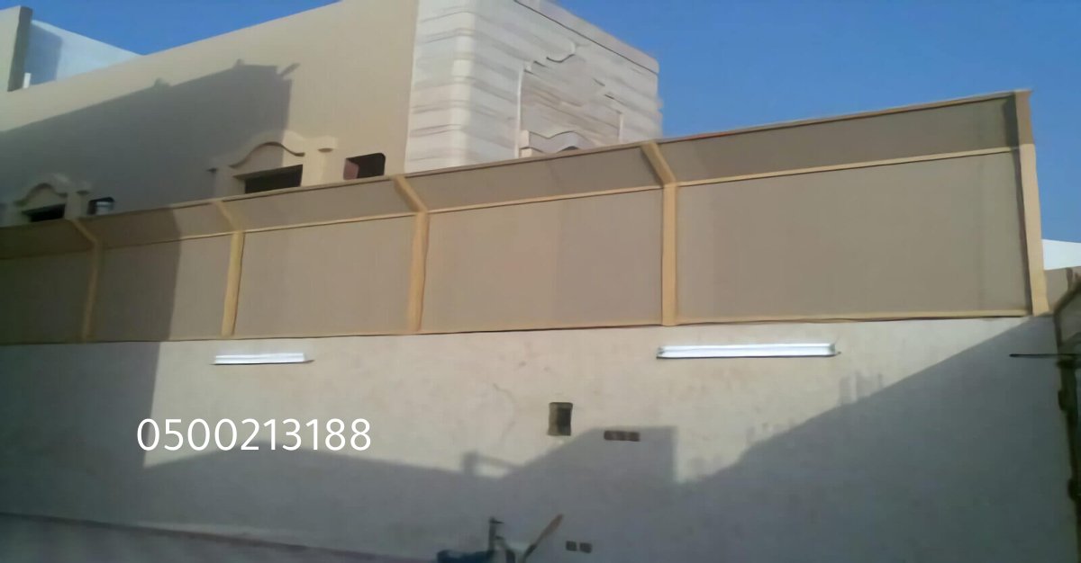 سواتر الرياض تركيب سواتر قماش، بلاستيك، خشب، حديد